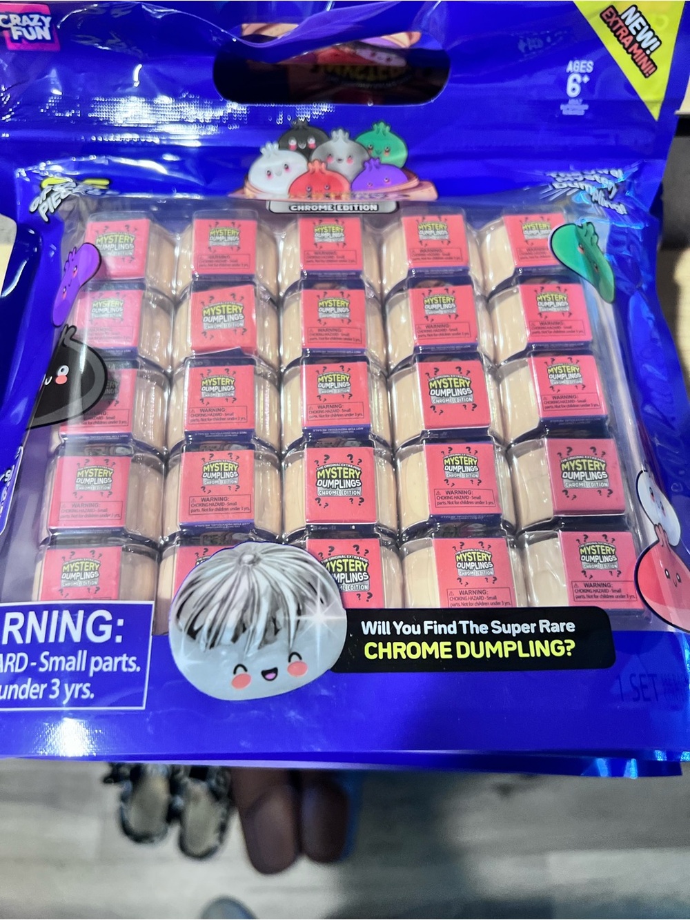 24 Mini Mystery Dumplings Surprise Pack - Pink & Cream Toy Collectibles